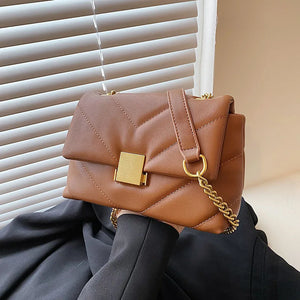 Vintage Thread Chain Handbags Purses Shoulder Crossbody Bags