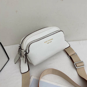 Vintage PU Leather Crossbody Sling Bag for Women