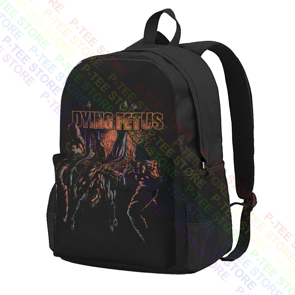 Vintage Dying Fetus Backpack School Style 3D Printing