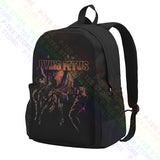 Vintage Dying Fetus Backpack School Style 3D Printing