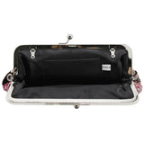 Vintage Floral Evening Clutch Chain Crossbody Bag Party Purse