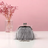 Vintage Shell Lock Women's Crossbody Bag