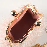 Vintage Shell Lock Women's Crossbody Bag