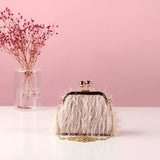 Vintage Shell Lock Women's Crossbody Bag