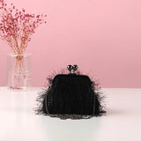 Vintage Shell Lock Women's Crossbody Bag