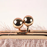 Vintage Shell Lock Women's Crossbody Bag