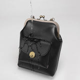 Vintage PU Leather Women's Handbags Purses Crossbody Bag