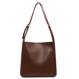 Vintage Female Tote High PU Leather Women's Handbag Shoulder Messenger Bag