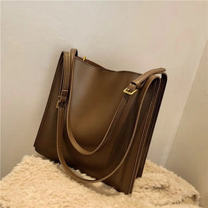 Vintage PU Leather Women's Handbag Shoulder Messenger Bag