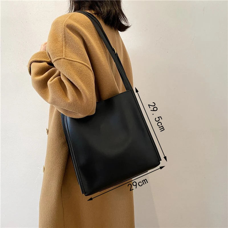 Vintage PU Leather Women's Handbag Shoulder Messenger Bag