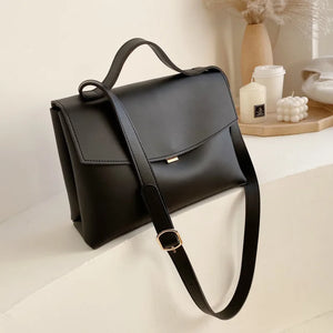 Vintage Female Tote Bag High PU Leather Handbag