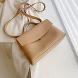 Vintage Female Tote Bag PU Leather Handbag Shoulder Messenger Bag