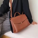 Vintage Female Tote Bag PU Leather Handbag Shoulder Messenger Bag