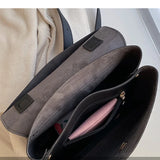 Vintage Female Tote Bag PU Leather Handbag Shoulder Messenger Bag