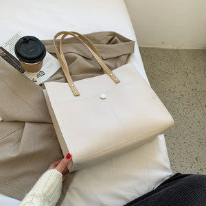 Vintage Female Tote Bag High PU Leather Women's Handbag B047