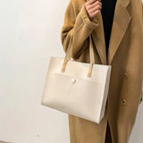 Vintage Female Tote Bag High PU Leather Women's Handbag B047