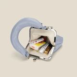 Vintage PU Leather Chain Women Shoulder Crossbody Messenger Bag Shell Lock