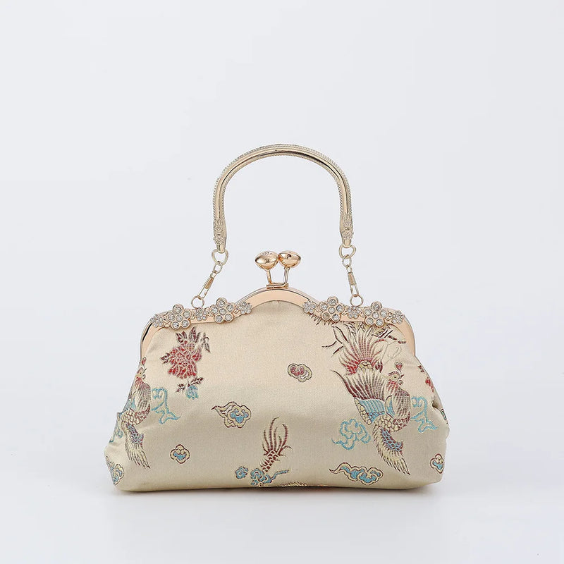 Vintage Shell Lock Bag Chain Bags Women Shoulder Crossbody Bags