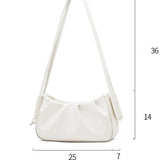 Vintage Soft Leather Crossbody Bag Women's Shoulder Messenger Bags