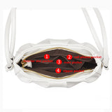Vintage Soft Leather Crossbody Bag Women's Shoulder Messenger Bags