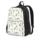 Vintage Fishing Lures Backpacks Men's Backpacks Bags Anime