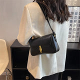 Vintage Flap Crossbody Bag Winter Trends Leather Shoulder Bag