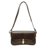 Vintage Flap Crossbody Bag Winter Trends Leather Shoulder Bag