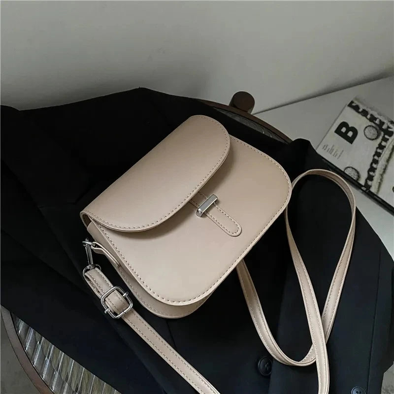 Vintage Flap Saddle Bag Shoulder Messenger Bag