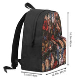 Vintage Floral Romance Backpacks Men Women's Bags