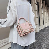 Vintage Flower Lace Crossbody Bag Chain Ladies Clutch Female Purses