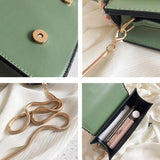 Vintage Flower Lace Crossbody Bag Chain Ladies Clutch Female Purses