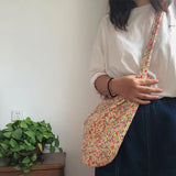 Vintage Flower Women Shoulder Messenger Bag Retro Floral Ladies Tote Handbag