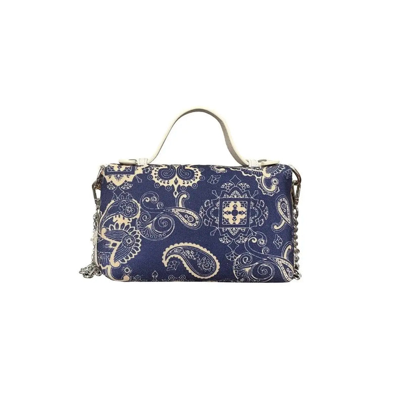 Vintage Flowers Mini Crossbody Bag for Women Retro Small Shoulder Purse