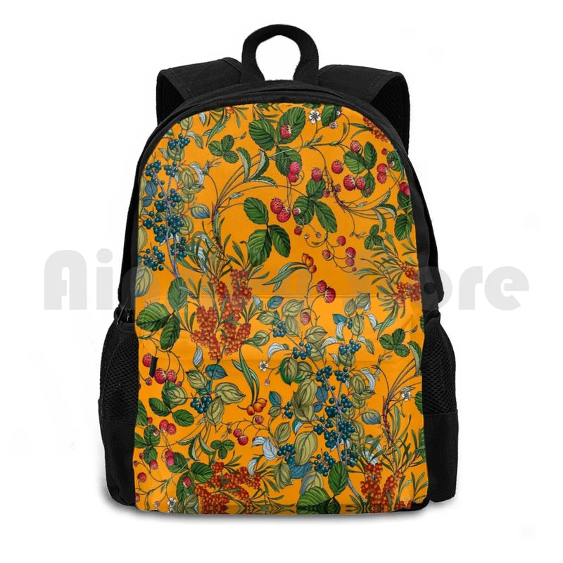 Vintage Garden Vii Outdoor Hiking Backpack Waterproof Camping Travel