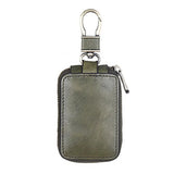 Vintage Leather Car Key Bag for Men and Women