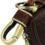 Vintage Leather Car Key Holder Key Wallet Keychain Men Women