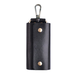 Vintage Leather Key Wallet Housekeeper Men Women Key Holder Organizer Pouch