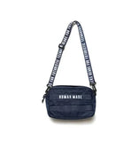Vintage HUMAN Nylon Military Style Shoulder Messenger Bag