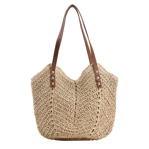 Vintage Hand Woven Women Shoulder Bag Bohemian Summer Travel