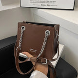 Vintage Small Bucket Bag For Women