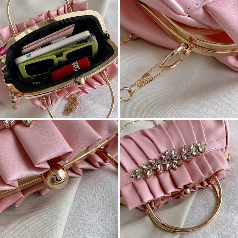 Vintage Women's Shoulder Bag Evening Party Clutch