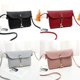 Vintage Messenger Bag for Women with Deer Pendant Flap Crossbody Shoulder Bag