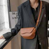 Vintage Women's Saddle Shoulder Bag Crossbody Handbag Purse