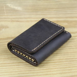 Vintage Leather Key Holder Men Key Wallet Keychain Women Key Case Bag
