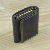 Vintage Leather Key Holder Men Key Wallet Keychain Women Key Case Bag