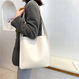 Vintage High Capacity Women's Messenger Bag PU Leather Tote Handbag