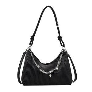 Vintage High Crossbody Bag PU Leather Large Capacity Tote Bags For Women