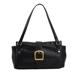 Vintage High-capacity Women's Handbag Purse 2002 PU Leather Shopping Bag