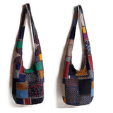 Vintage Hippy Hippie Bohemian Bag Crossbody Cotton Women's Handbags