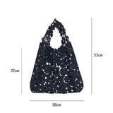 Vintage Hollow Flower Cloth Women's Bag Tote Handbags